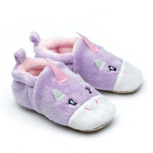 Chipmunks Rainbow Unicorn Baby Slippers