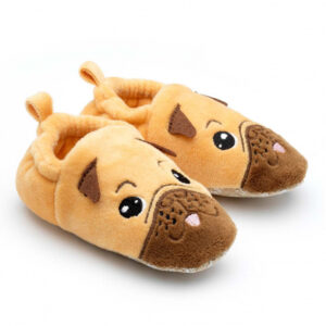 Chipmunks Puggles Pug Baby Slippers