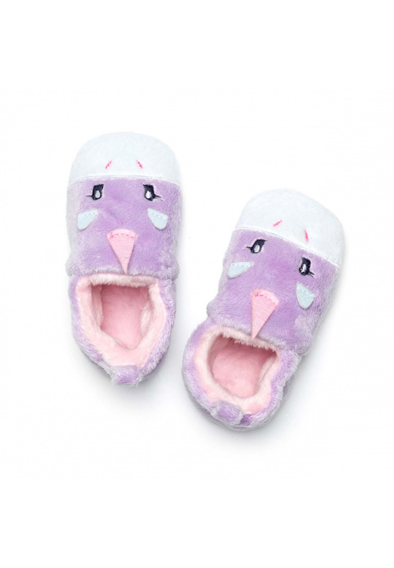 Chipmunks Rainbow Unicorn Baby Slippers - Image 4