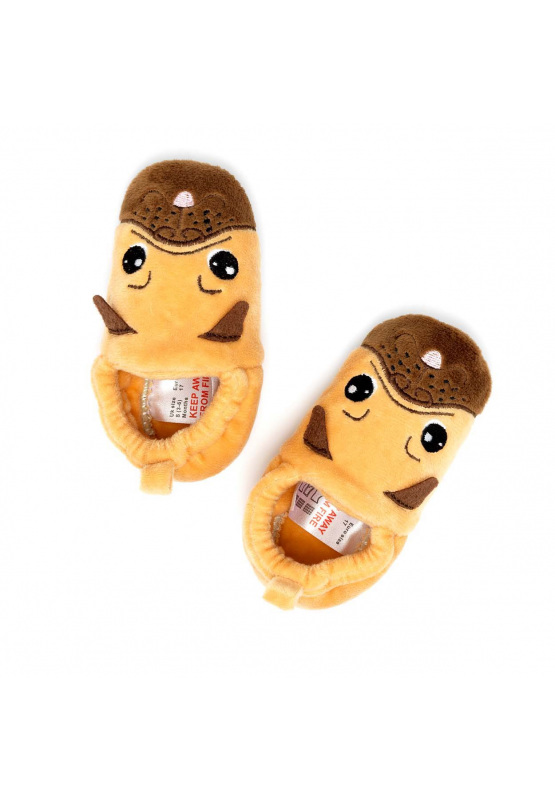 Chipmunks Puggles Pug Baby Slippers - Image 2