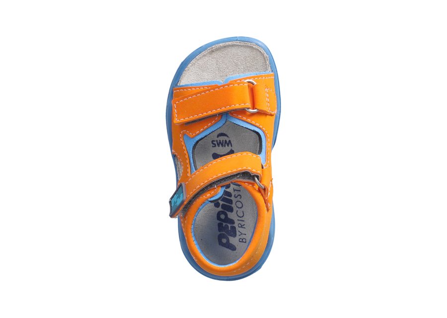 Ricosta Pepino Manto - orange/sky blue - Image 2