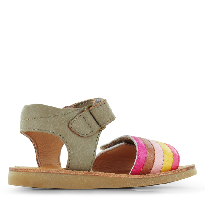 Shoesme CS24S016-B taupe multicolour sandal - Image 5