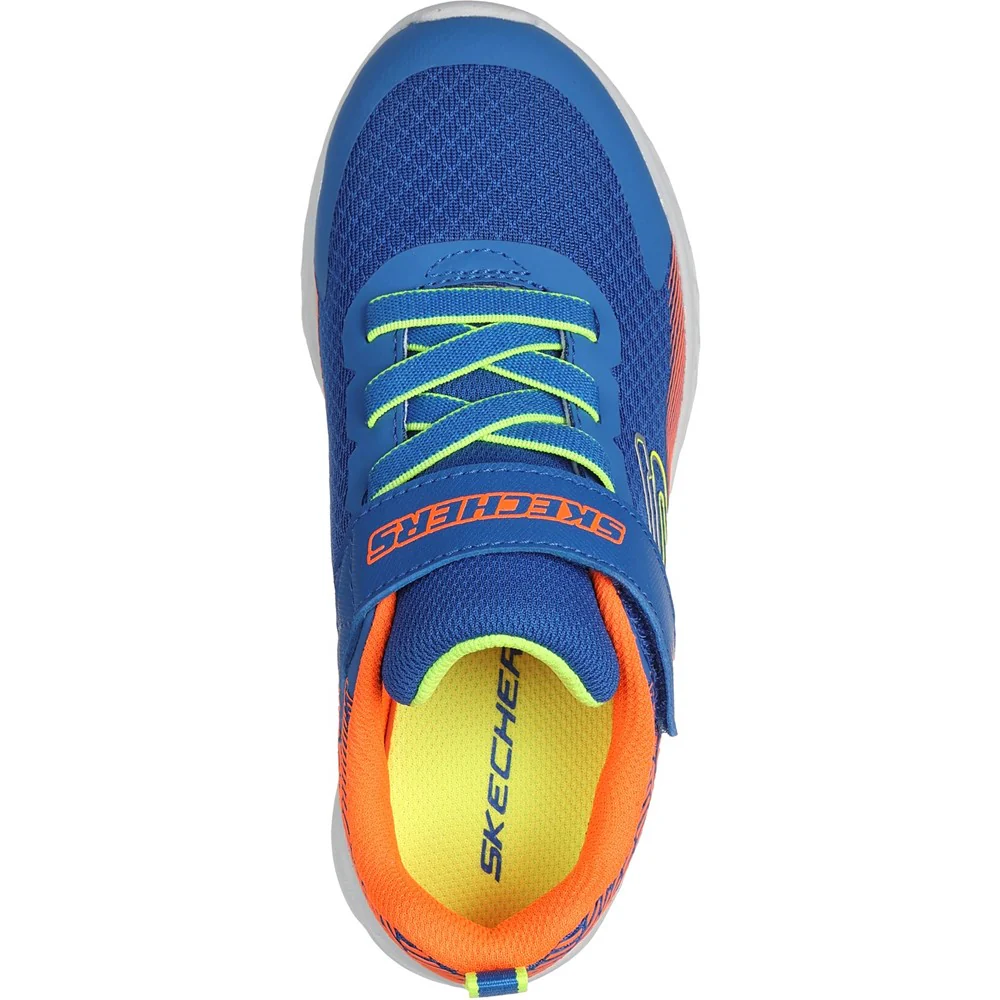 Skechers Microspec II Zovrix - royal/orange - Image 3