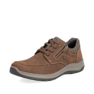 Rieker 03601 Brown Waterproof Lace-Up Shoes