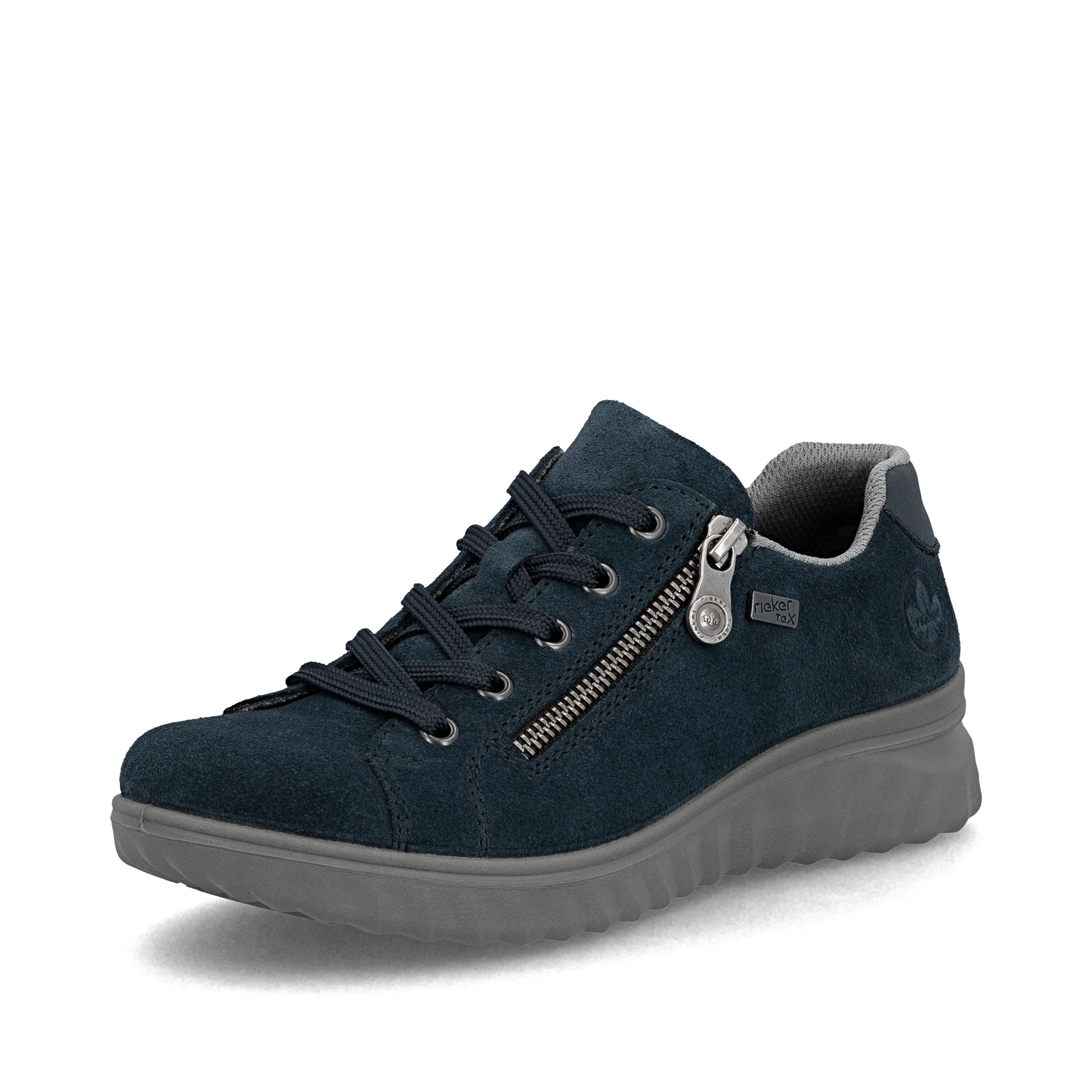 Rieker ladies blue waterproof shoes 59000-14
