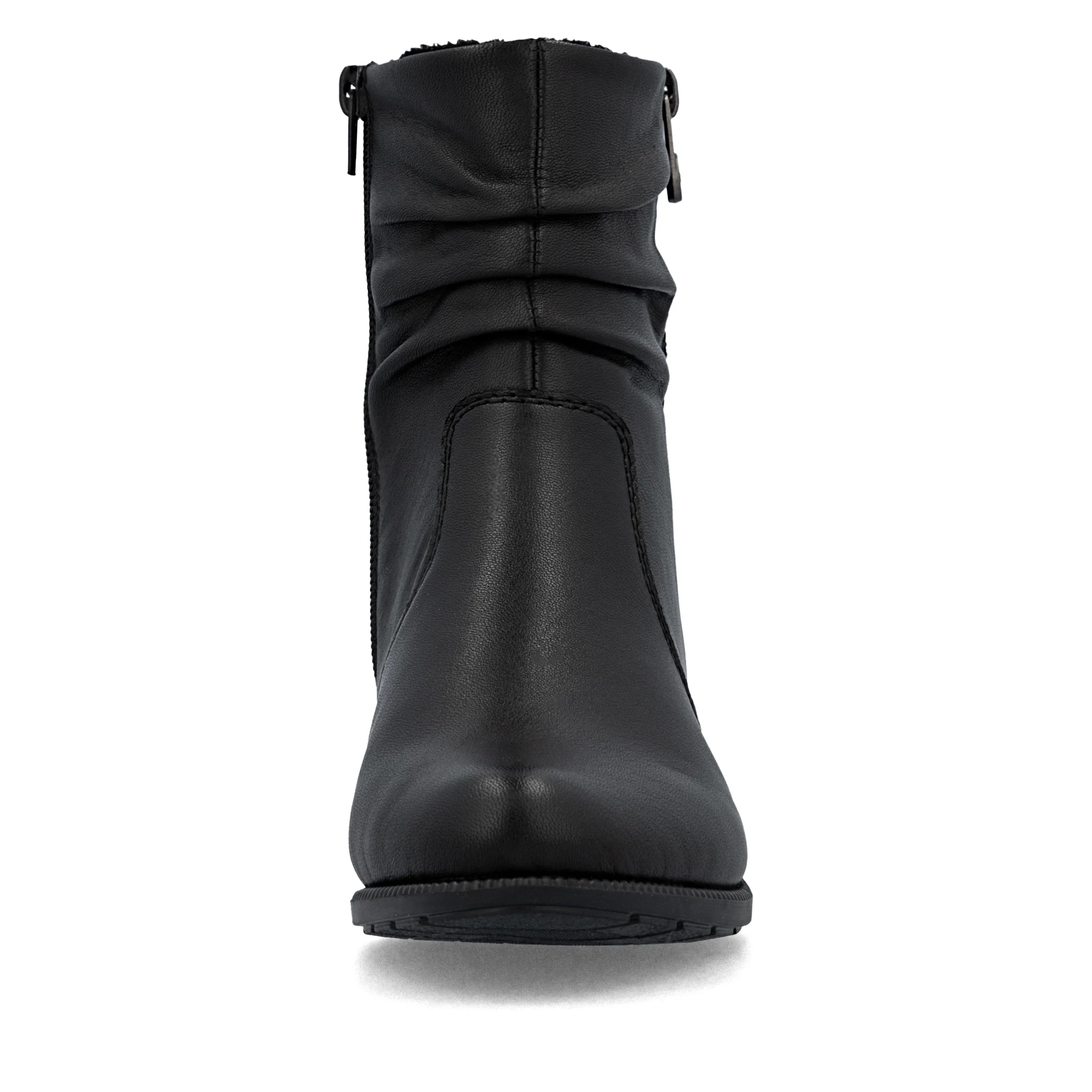 Rieker 78656-00 ladies black zip boots - Image 7
