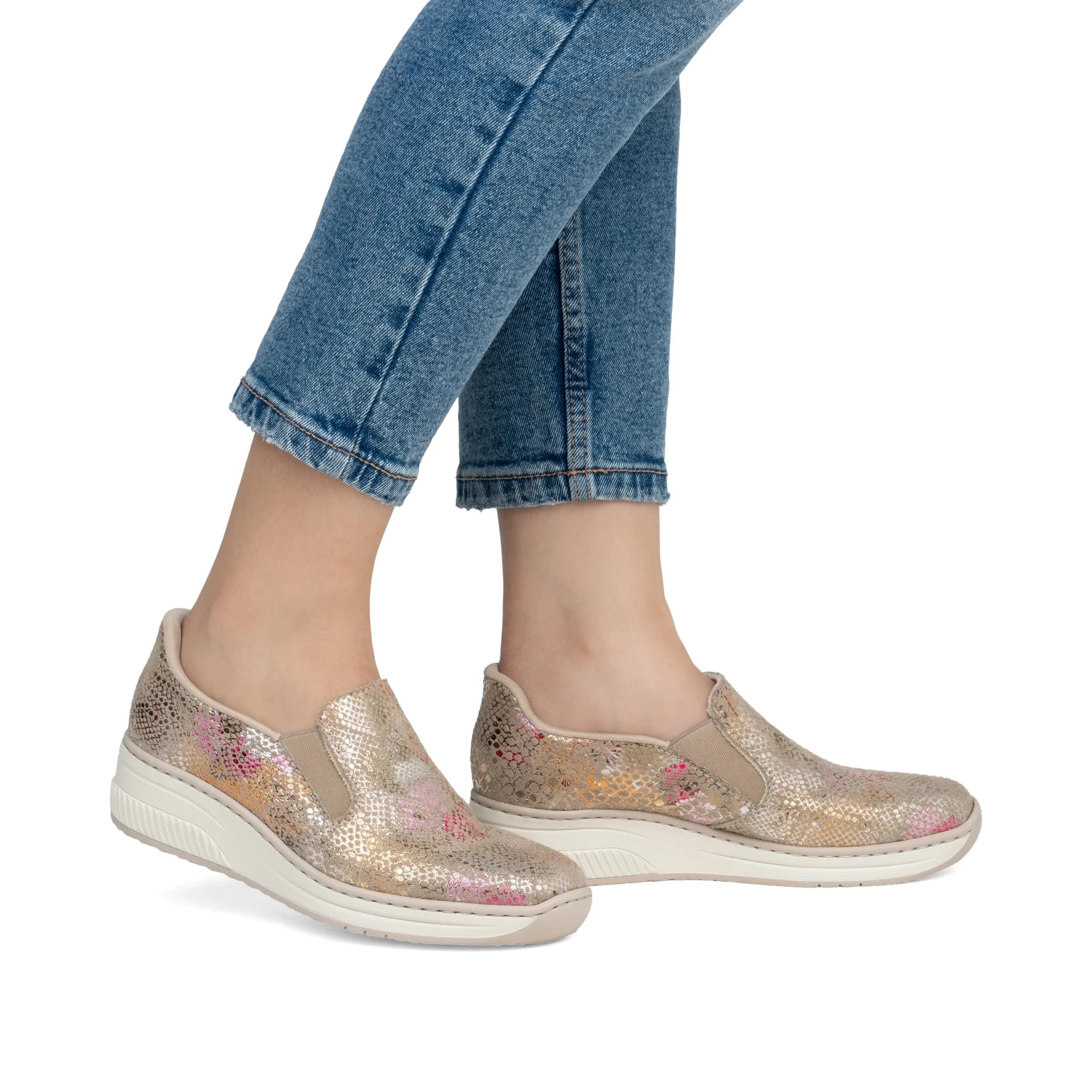 Rieker Women's Casual Shoe - Multi | 48761-90 - Image 7
